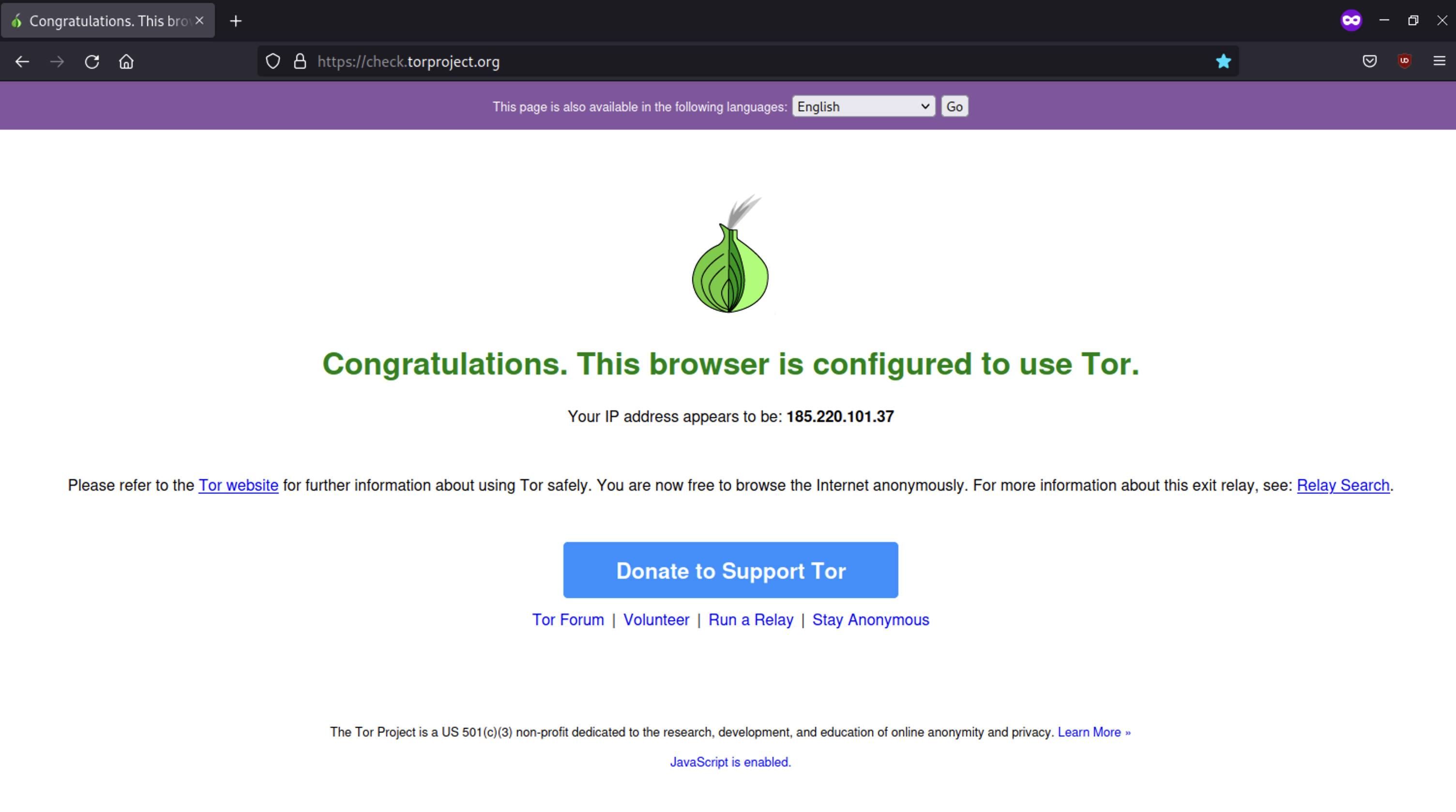 CheckTorBrowser